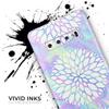 DesignSkinz Iridescent Dahlia v6 | Protective Vinyl Decal Wrap Skin Cover Compatible with The Samsung Galaxy Note 10 Plus (Full-Body, Screen Trim & Back Glass Skin) view 3