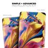 DesignSkinz Liquid Abstract Paint V11 | Protective Vinyl Decal Wrap Skin Cover Compatible with The Samsung Galaxy Note 10 (Full-Body, Screen Trim & Back Glass Skin) view 4