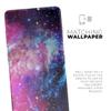 DesignSkinz Bright Trippy Space | Protective Vinyl Decal Wrap Skin Cover Compatible with The Samsung Galaxy S9 Plus (Full-Body, Screen Trim & Back Glass Skin) view 2