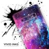 DesignSkinz Bright Trippy Space | Protective Vinyl Decal Wrap Skin Cover Compatible with The Samsung Galaxy S9 Plus (Full-Body, Screen Trim & Back Glass Skin) view 3