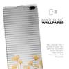 DesignSkinz Karamfila Yellow & Gray Floral V16 | Protective Vinyl Decal Wrap Skin Cover Compatible with The Samsung Galaxy S10 Plus (Full-Body, Screen Trim & Back Glass Skin) view 2