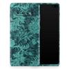 DesignSkinz Green and Teal Floral Velvet v3 | Protective Vinyl Decal Wrap Skin Cover Compatible with The Samsung Galaxy S20 Ultra (Full-Body, Screen Trim & Back Glass Skin) view 1