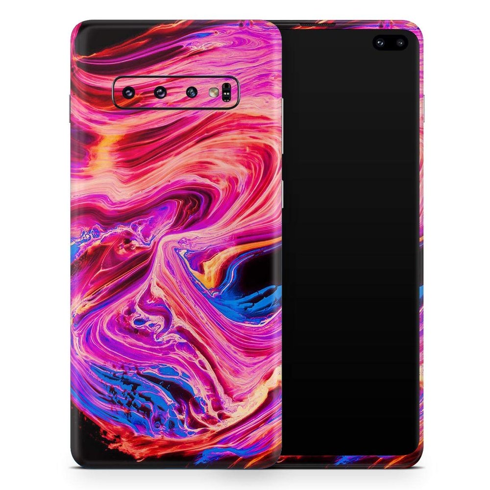 DesignSkinz Liquid Abstract Paint V24 | Protective Vinyl Decal Wrap Skin Cover Compatible with The Samsung Galaxy S20 (Full-Body, Screen Trim & Back Glass Skin)
