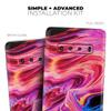 DesignSkinz Liquid Abstract Paint V24 | Protective Vinyl Decal Wrap Skin Cover Compatible with The Samsung Galaxy S20 (Full-Body, Screen Trim & Back Glass Skin) view 4