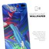 DesignSkinz Blurred Abstract Flow V27 | Protective Vinyl Decal Wrap Skin Cover Compatible with The Samsung Galaxy S20 Ultra (Full-Body, Screen Trim & Back Glass Skin) view 2