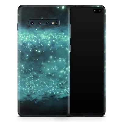 DesignSkinz Trendy Green Space Surface | Protective Vinyl Decal Wrap Skin Cover Compatible with The Samsung Galaxy S20 (Full-Body, Screen Trim & Back Glass Skin)