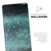 DesignSkinz Trendy Green Space Surface | Protective Vinyl Decal Wrap Skin Cover Compatible with The Samsung Galaxy S20 (Full-Body, Screen Trim & Back Glass Skin) view 2