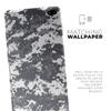 DesignSkinz White and Gray Digital Camouflage | Protective Vinyl Decal Wrap Skin Cover Compatible with The Samsung Galaxy S20 Ultra (Full-Body, Screen Trim & Back Glass Skin) view 2