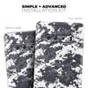 DesignSkinz White and Gray Digital Camouflage | Protective Vinyl Decal Wrap Skin Cover Compatible with The Samsung Galaxy S20 Ultra (Full-Body, Screen Trim & Back Glass Skin) view 4