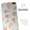 DesignSkinz The Fun Fries,Pizza,Dogs, and Icecream | Protective Vinyl Decal Wrap Skin Cover Compatible with The Samsung Galaxy S20 Ultra (Full-Body, Screen Trim & Back Glass Skin) view 2
