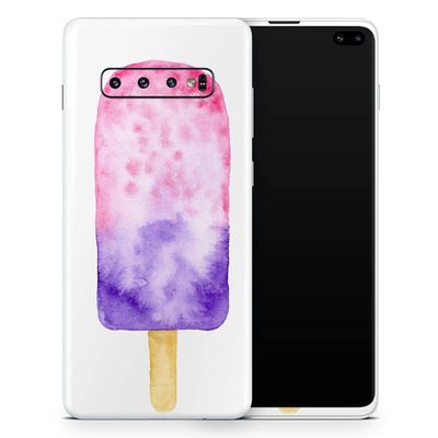 DesignSkinz Summer Mode Ice Cream v10 | Protective Vinyl Decal Wrap Skin Cover Compatible with The Samsung Galaxy Note 10 LITE (Full-Body, Screen Trim & Back Glass Skin)
