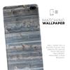 DesignSkinz Raw Wood Planks V2 | Protective Vinyl Decal Wrap Skin Cover Compatible with The Samsung Galaxy S9 (Full-Body, Screen Trim & Back Glass Skin) view 2