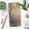 DesignSkinz Gold and Black Unfocused Glimmering Rainfall | Protective Vinyl Decal Wrap Skin Cover Compatible with The Samsung Galaxy S9 Plus (Full-Body, Screen Trim & Back Glass Skin) view 4