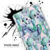 DesignSkinz Watercolor Cactus Succulent Bloom V9 | Protective Vinyl Decal Wrap Skin Cover Compatible with The Samsung Galaxy Note 10 Plus (Full-Body, Screen Trim & Back Glass Skin) view 3