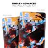 DesignSkinz Liquid Abstract Paint V34 | Protective Vinyl Decal Wrap Skin Cover Compatible with The Samsung Galaxy S20 (Full-Body, Screen Trim & Back Glass Skin) view 4