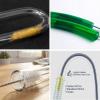 67" Flexible Drain Brush Set, Double Ended Long Hose Pipe Cleaner with 2 Pcs 8.2" Straw Cleaning Brushes, Nylon Tube Cleaner Tool for Refrigerator Defrost, Aquarium Filter, Sink Drain view 3