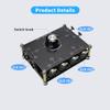 X31 XLR Balanced Cable Switch Signal Sources selector 3 in 1 Out Audio switcher Splitter Box view 2
