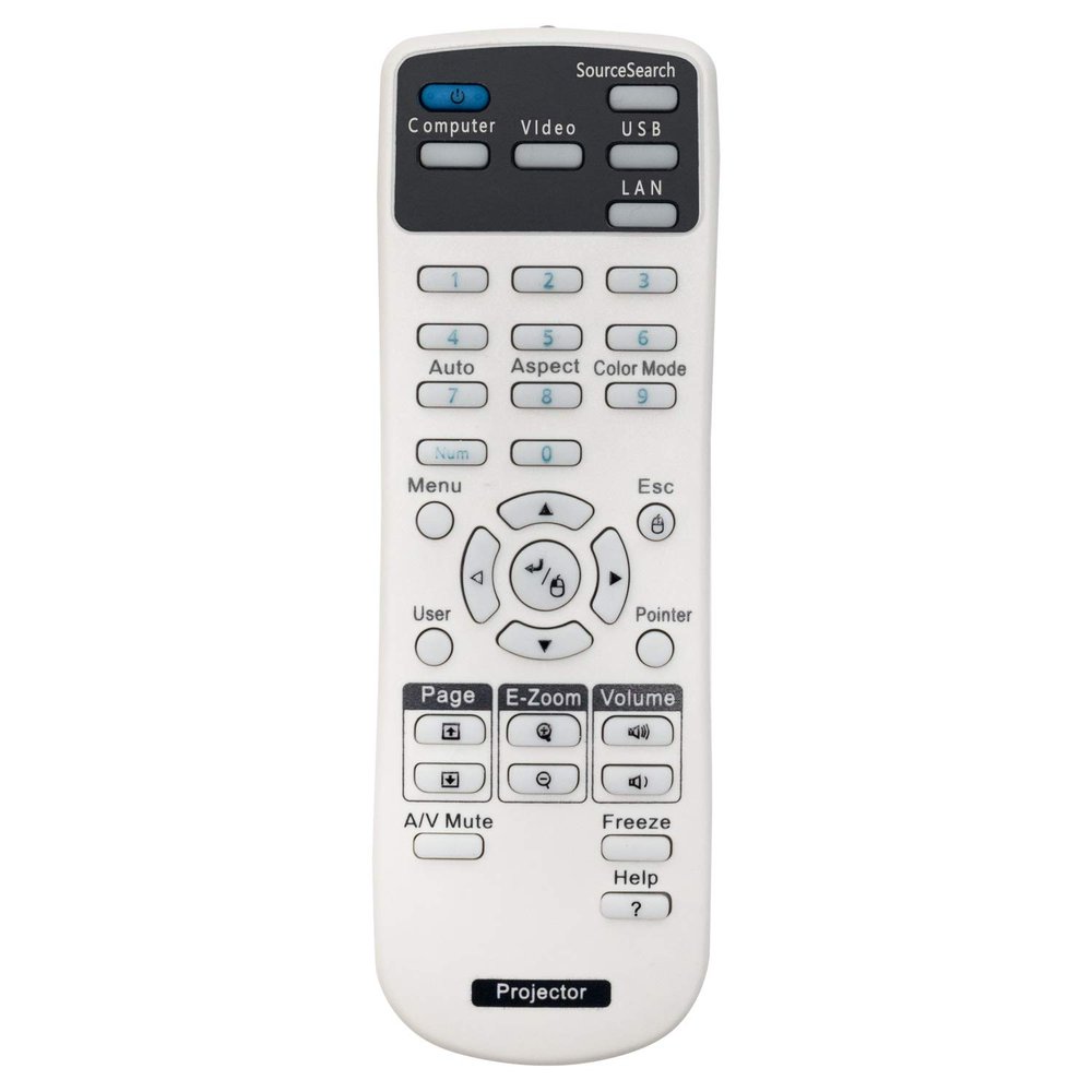 New 1599176 Remote Control for Epson Projector EX6220 EX7220 EB-X3 EX3220 EX5220 EX5230