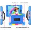 2019 New iPad 10.2 case 7th Gen 360 Rotating Hand Strap/Stand/Shoulder Strap/Pencil Holder Heavy Shockproof Full Body Protection Cover Fashion Color (iPad 10.22019, Colorful+Blue) view 3