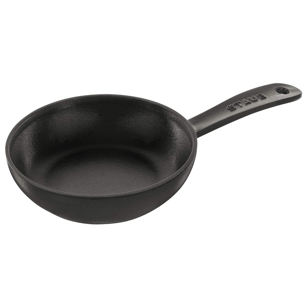 1221623 Mini Bakpan 16 cm Black + Steel Metal Dust