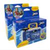 1 Shot Waterproof Disposable Camera - 35mm Underwater - 27 Exposures - ASA/ISO400 Color Film - Single-Use for Vacation, Snorkeling, Watersports - 2-Pack view 1