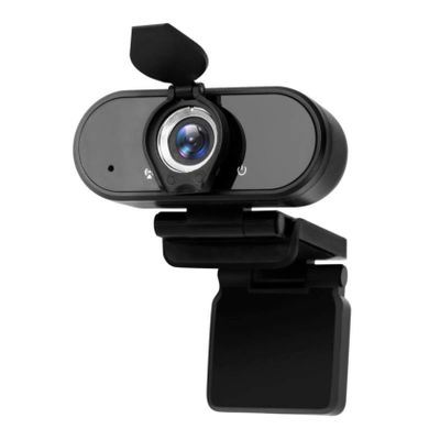1080P Webcam with Microphone for Computer,USB PC Streaming Camera with Privacy Cover,Video Recording Camera with 110-Degree Wide View Angle,Plug and Play for Laptop Desktop,Calling,Conferencing,Gaming