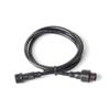 BTF-LIGHTING 5PCS 3.28ft 1meter 4 Pin 0.5mm/20AWG IP65 Extension Cable Wire with Male and Female Connectors at Both Ends for RGB 5050 WS2815 WS2805 SK9822 etc LED Strip 22mm nut Big Size view 1