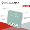 HANNLOMAX HX-145CR Alarm Clock Radio, PLL FM Radio, Digital Clock with Dual Alarm, 2 USB Ports for 2.4A and 1A Charging, Aux-in, AC Power Operation only. (Green) view 4
