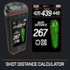 Bushnell Wingman HD View Golf Speaker, 3.5" Touchscreen, GPS Distances, Premium 360 Audio, Waterproof Design, Magnetic Cart Mount with Wearable4U Black Earbuds Bundle view 3