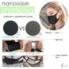 igozen 3 Pack Adult face masks Nanosase Thermal Space Cotton nano Memory Foam Face Masks. (Adult 3 Gray) view 4