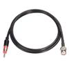 Eightwood BNC Male to DIN AM/FM Male Plug Extension Cable 3 Feet Coax RG58 for Car Radio Antenna Scanner view 1