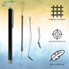 BoxWave Stylus Pen Compatible with Onyx BOOX Nova2 - EverTouch Capacitive Stylus, Fiber Tip Capacitive Stylus Pen - Jet Black view 3