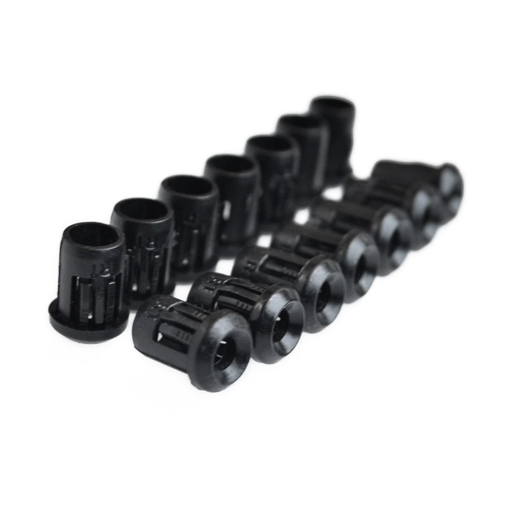 100PCS/LOT New 5mm Black Plastic LED Holders Clips Bezels Mounts