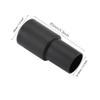 Vacuum Hose Adapter, Conversion Connector for Home Cleaning ABS Black 32mm to 35mm 5PCS Set view 2