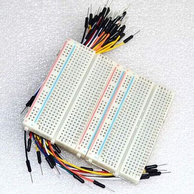 1 Pcs 750-Point Board Experiment Breadboard(protoboard) +1 Pcs Jumper Wires Uno r3,Aega 2560,Due,Raspberry Pi Kits,Kit