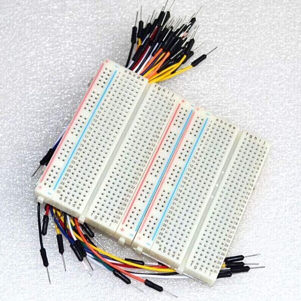 1 Pcs 750-Point Board Experiment Breadboard(protoboard) +1 Pcs Jumper Wires Uno r3,Aega 2560,Due,Raspberry Pi Kits,Kit