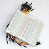 1 Pcs 750-Point Board Experiment Breadboard(protoboard) +1 Pcs Jumper Wires Uno r3,Aega 2560,Due,Raspberry Pi Kits,Kit view 1