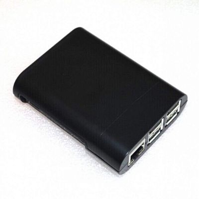 10PCS/LOT Raspberry Pi 3 Black Case Cover Shell Enclosure Box ABS Box (PI not Included)