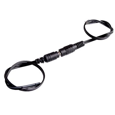 10Pcs Female + 10pcs Male 5.5 X 2.1mm DC Power Connector Adapter Cable Pigtail Plug Wire