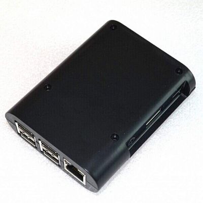 5pcs/lot Raspberry Pi 3 Black Case Cover Shell Enclosure Box