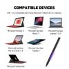 Adonit Ink-U VC Stylus for Surface with 4096 Levels Pressure, Palm Rejection, Made in Taiwan, U VC Cleaning Lights for Microsoft Surface PRO5, 6, 7, X, Studio, 2, Go, Book/2 & Tablets - Black view 3