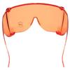 Calabria 3000 Large Fit Over Safety Glasses Fitover Prescription Eyewear Orange Men Women Wrap Around Anti Fog Scratch Glare view 2