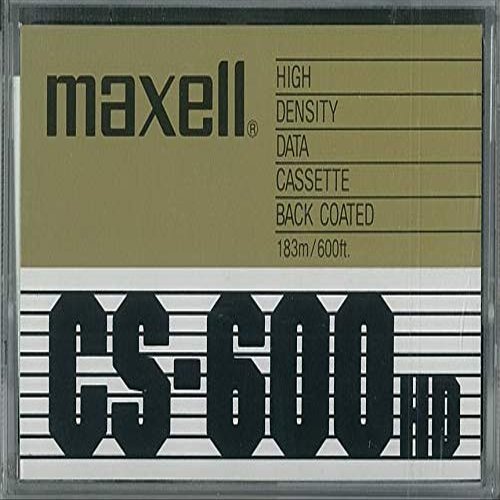Maxell 184920 CS-600HD High Density Data Cassette