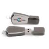 MEINAMI Customized USB Flash Drive Black Transparent Custom Thumb Drive Personalized Memory Stick 1GB 100 Pack view 1