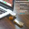 MEINAMI Customized USB Flash Drive Black Transparent Custom Thumb Drive Personalized Memory Stick 1GB 100 Pack view 3