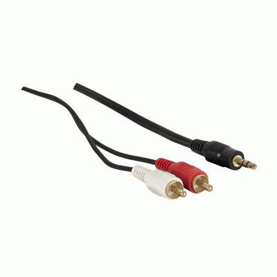 Axxess Heise 3.5mm Male to RCA Male - 6Ft