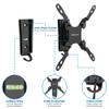 Mount-It! RV TV Mount with Dual Wall Plates for Indoor & Outdoor Use | Quick Release Full Motion Bracket | Tilt & Swivel | Rustproof Aluminum | VESA 75x75200x200 | 1343 TVs | 33lbs | 2.5 Profile view 3