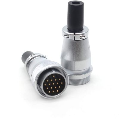 SZJELEN WEIPU WS28 Series 2Pin-26Pin Industrial Power Cable Connector,Aviation Electrical Wire Connector Plug Socket (17-Pin)