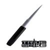 TRUE SPIKE 9 inch Black White TIP PENETRATOR Fat Bullet Antenna with Anti-Theft + Copper Coil in Heavy Gauge CNC Machined Billet Aluminum Short Compatible with Ford Ranger view 4
