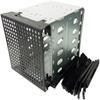5-Bay 3.5inch SATA Hard Disk HDD Internal Enclosure Case in 3x 5.25inch Drive Bay Chassis Cages Designed with 12cm Fan Bay Space view 1